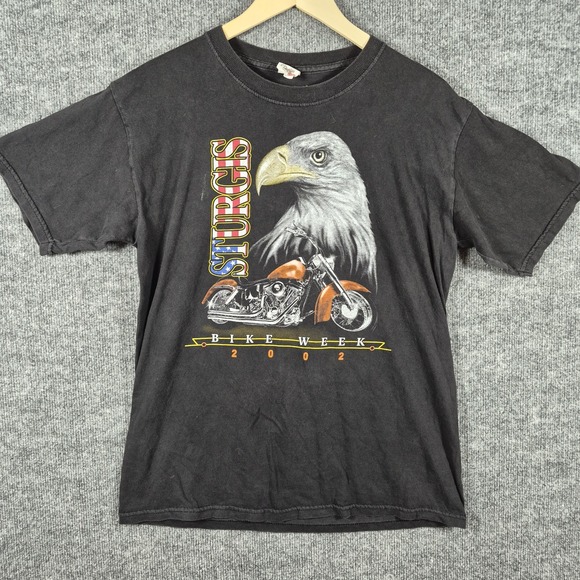 Other - 2002‎ Sturgis Bike Week double sided graphic t-shirt Y2K made in USA - M